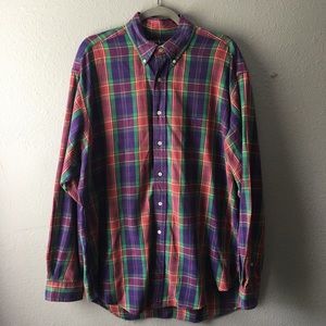 Ralph Lauren men size Large flannel shirt blake